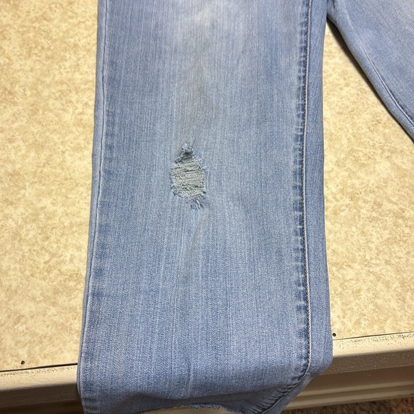 Seven7 Cropped Classic Blue Denim Jeans - Picture 5 of 7